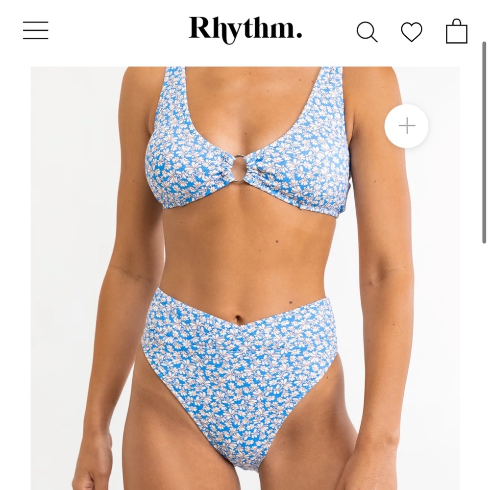 Voleta Floral Bathing Suit - Top and Bottom